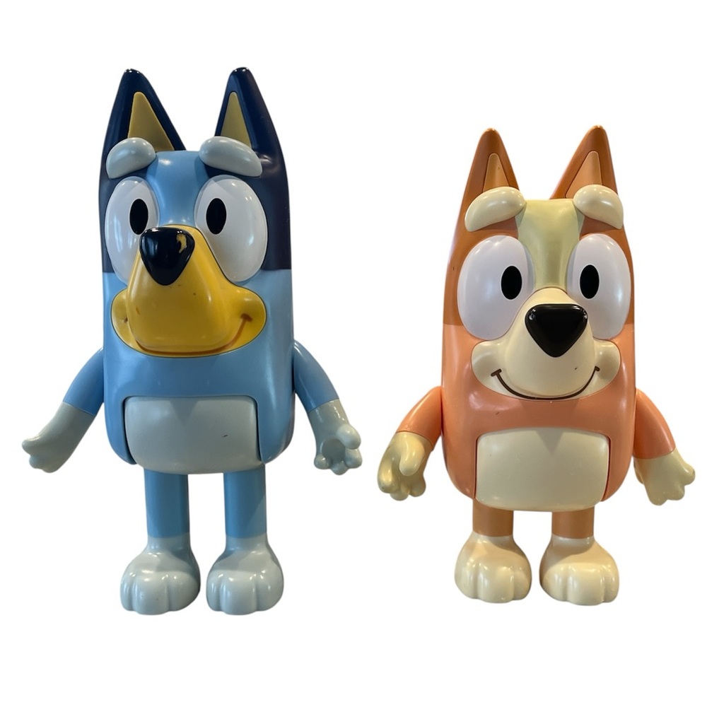 Bluey & Bingo Best Friends Oversized Poseable Toy Figures